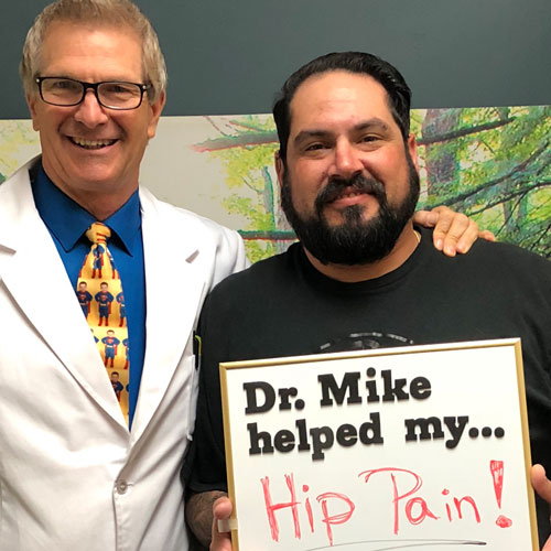 Happy Patient After Receiving Treatment For hip pain